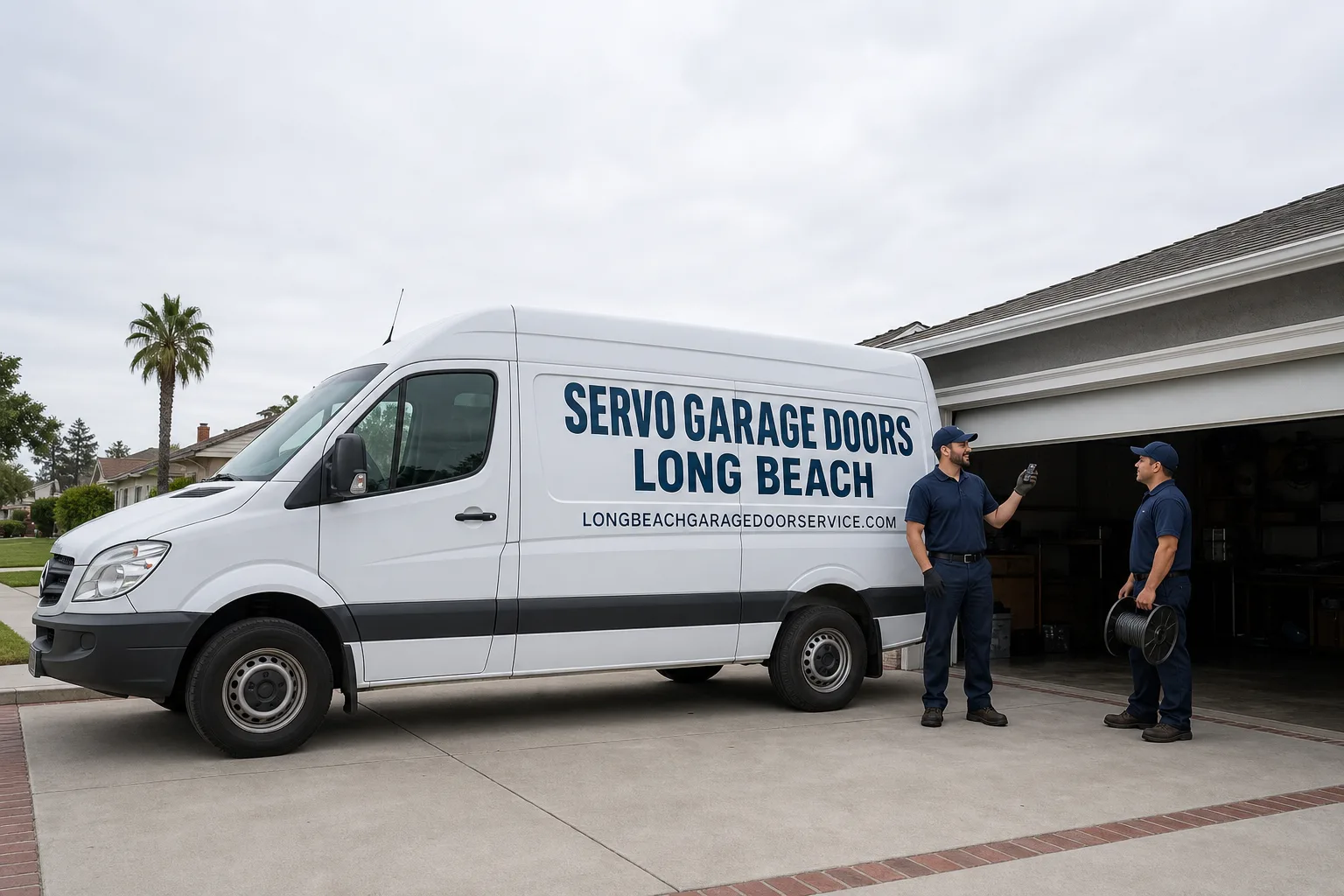 Servo Garage Doors Long Beach garage door team